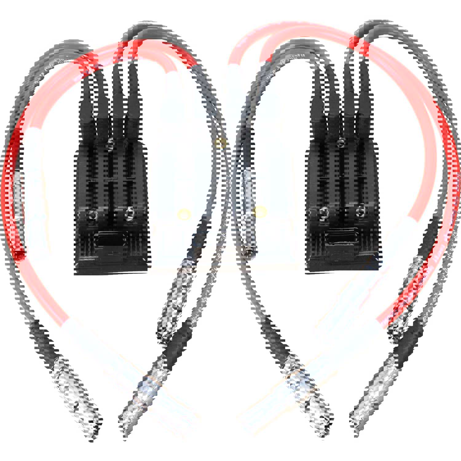 Tune Up Set Ignition Coil Pack With Towers in a Single Row and Performance Spark Plug Wire Set For 2001-2005 Volkswagen 2.0L L4