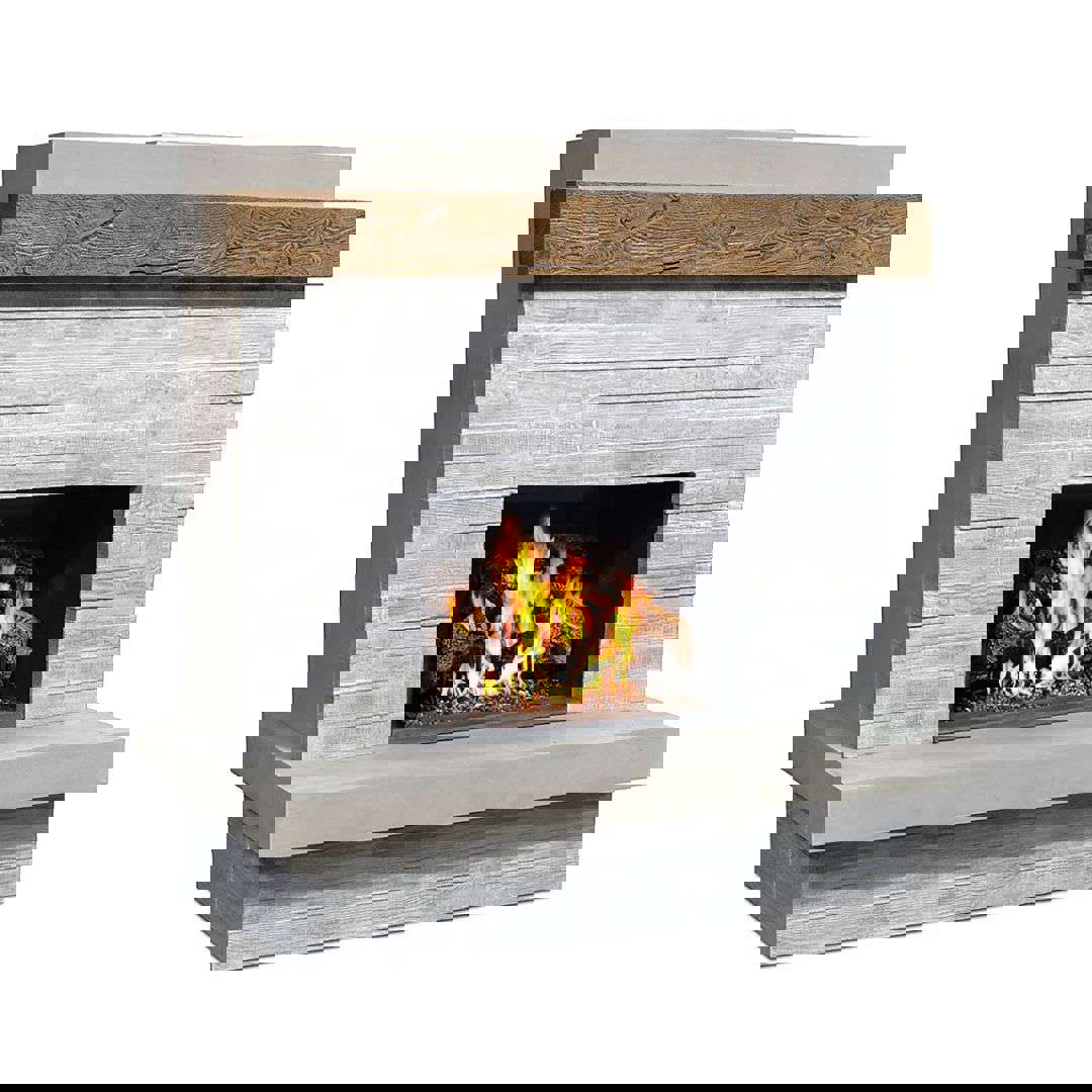 American Fyre Designs 150-CG Brooklyn Vent-Free Outdoor Fireplace