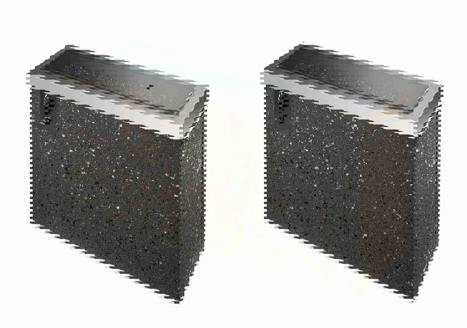 Outdoor Greatroom KL-1242-SS Stainless Steel Key Largo Linear Gas Fire Pit Table