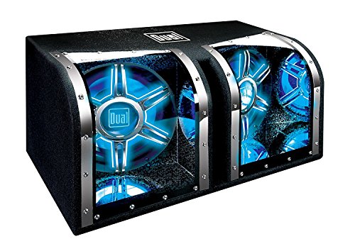 Dual Electronics BP1204 12 inch illumiNITE High Performance Studio Enclosed Car Subwoofer