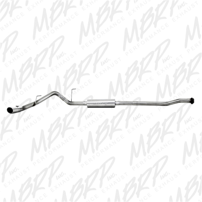 MBRP S5236409 3 Inch Cat Back Exhaust System Single Side Exit T409 Stainless Steel For 11-14 Ford F-150 V6 EcoBoost