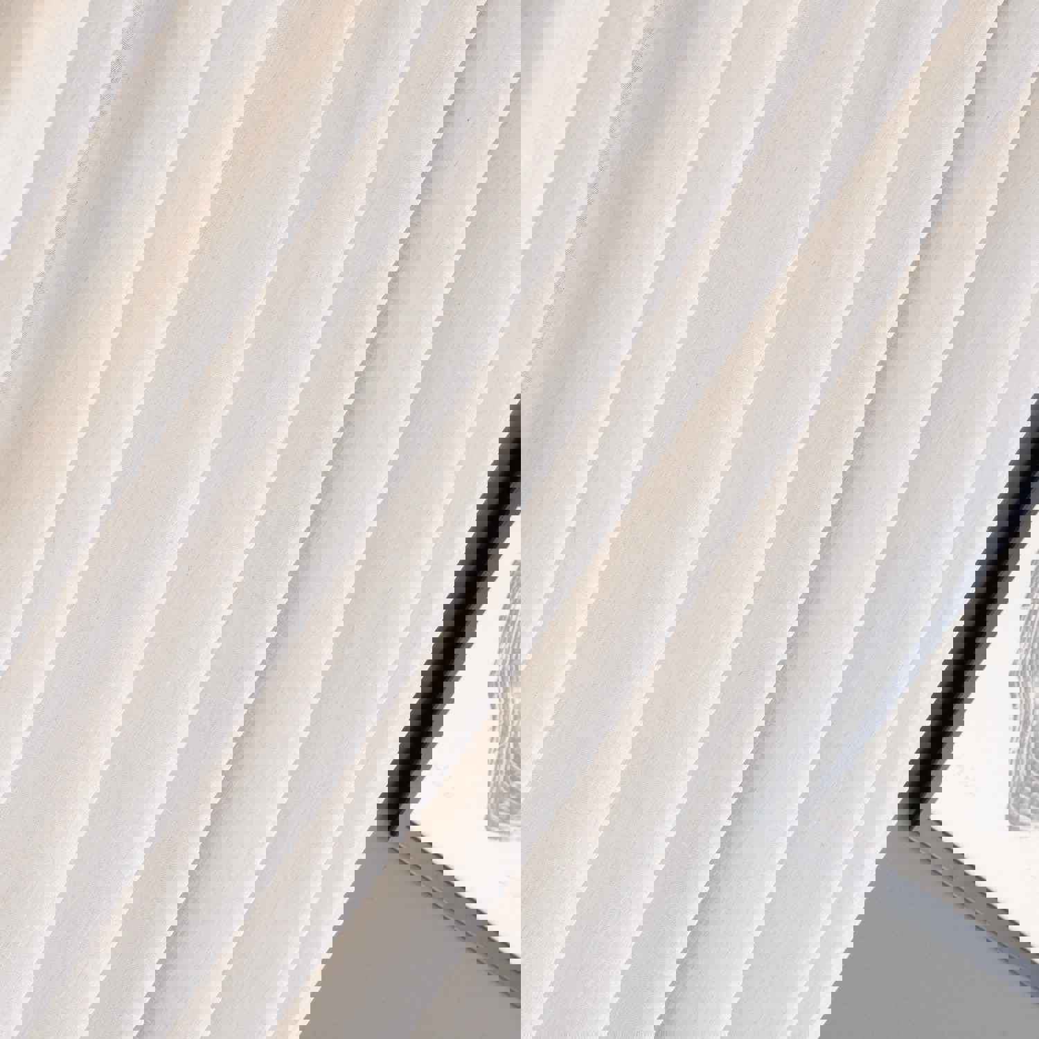 Custom Butterfly Pleated Linen Sheer Curtains - 8 Colors, Adjustable Drapery, Extra Long