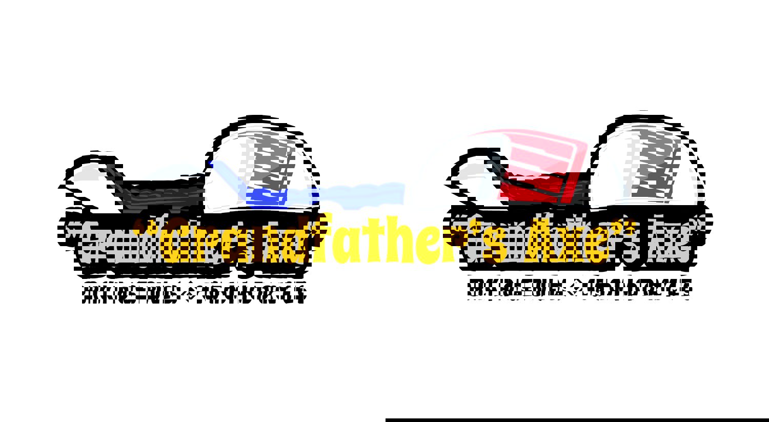 Grandfathers Axe CX500 Beltline Sticker