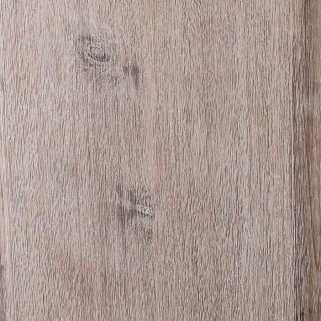 Milley White Terrazzo and Antique Acacia Rectangular Dining Table