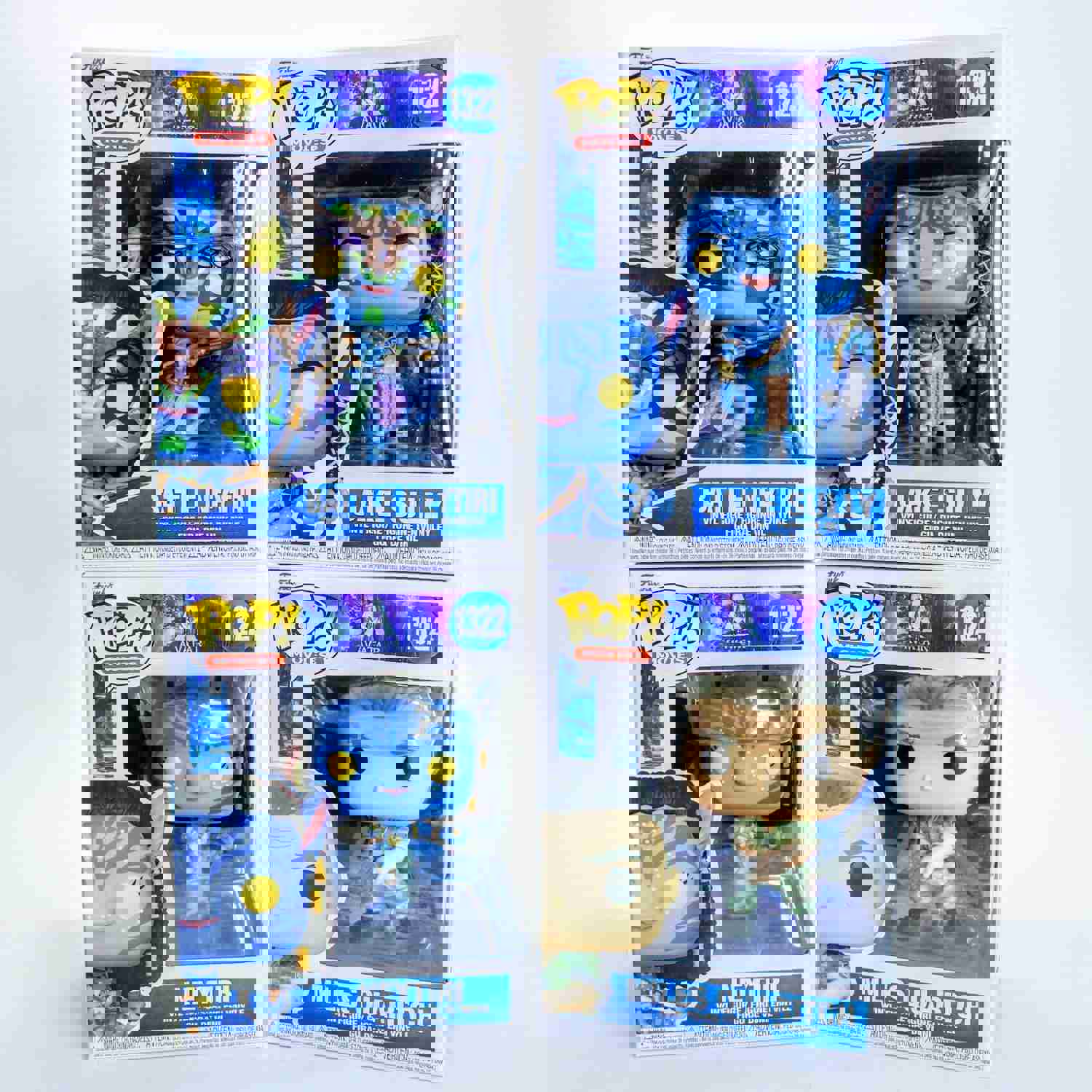 Funko Pop! Movies Set of 4 - Avatar Jake Sully, Battle Neytiri, Miles Quaritch