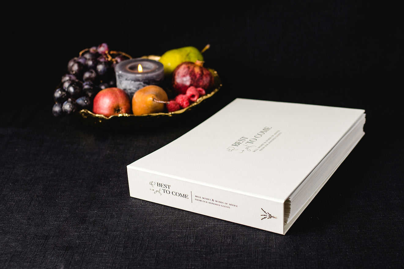 The Best is Yet to Come Wedding Guest Book