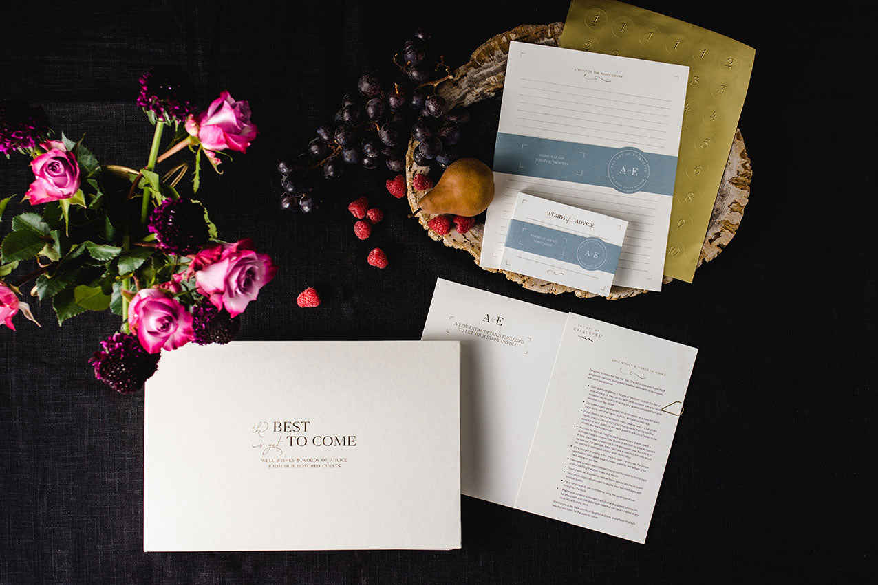 The Best is Yet to Come Wedding Guest Book