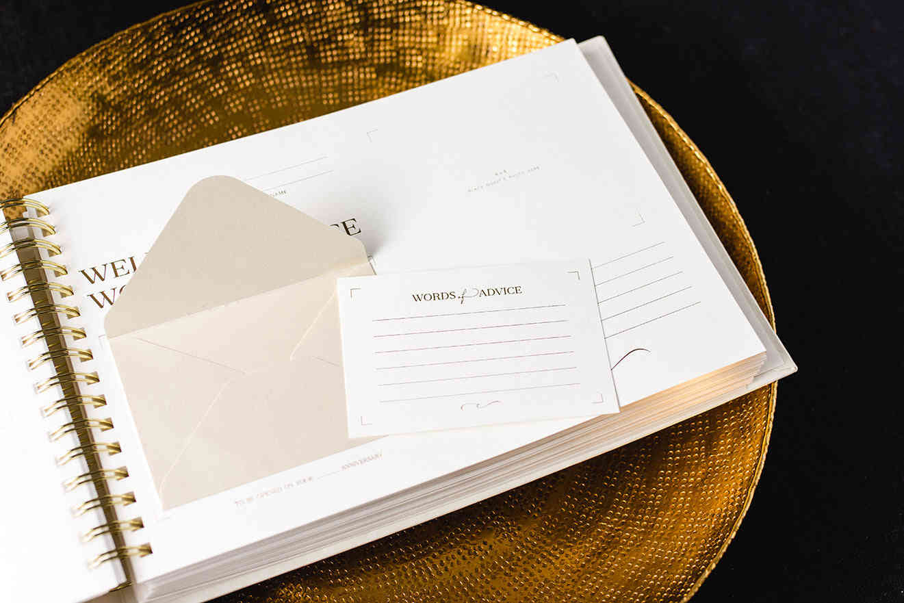 The Best is Yet to Come Wedding Guest Book