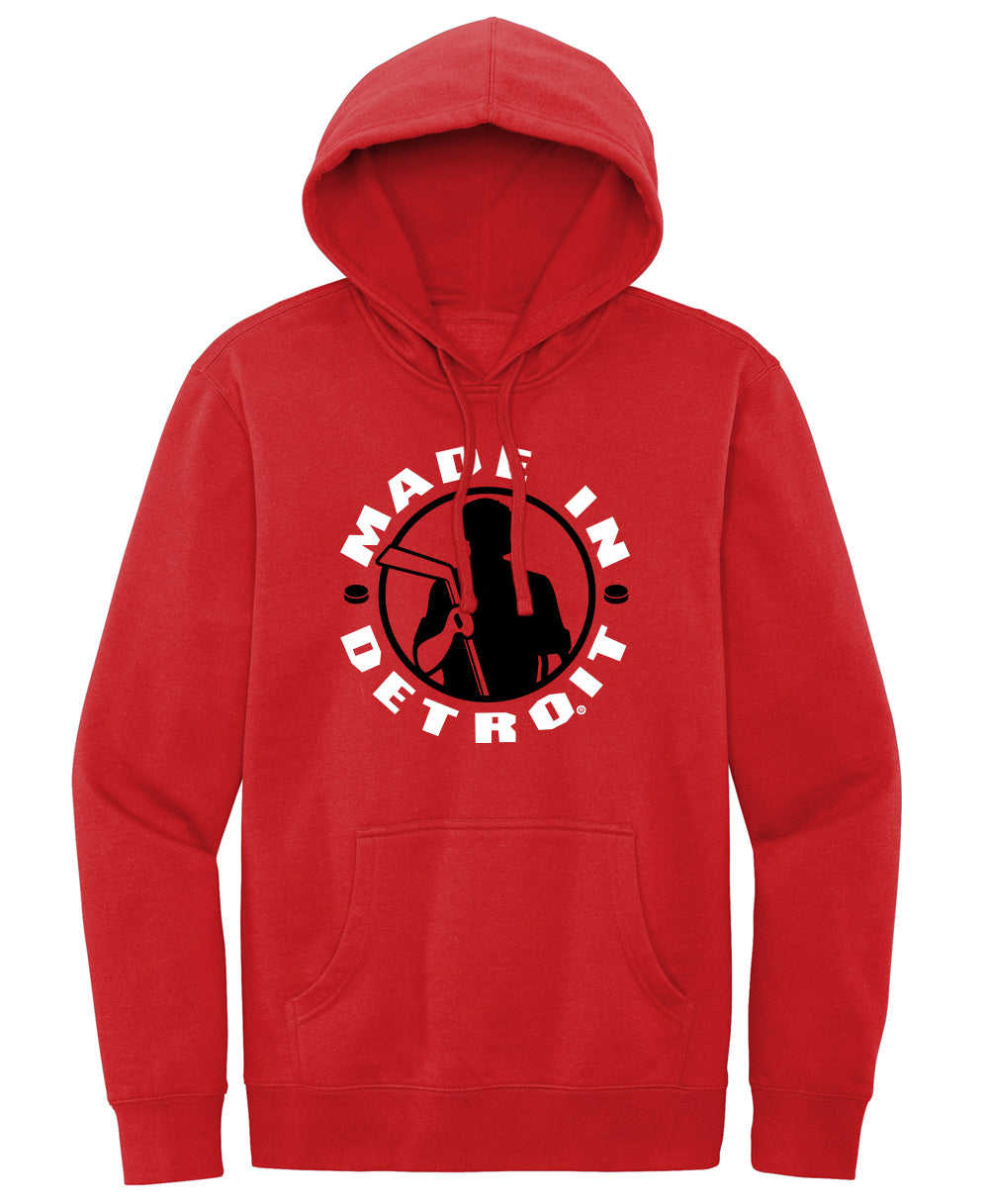MID Hockey Hoodie - Unisex Pullover Fleece Hoodie with Full-Zip Closure