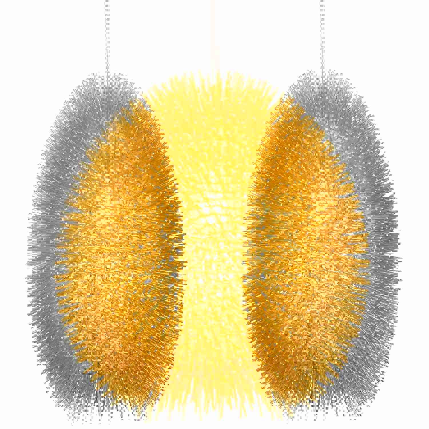 Urchin 1-Lt Pendant - Gold