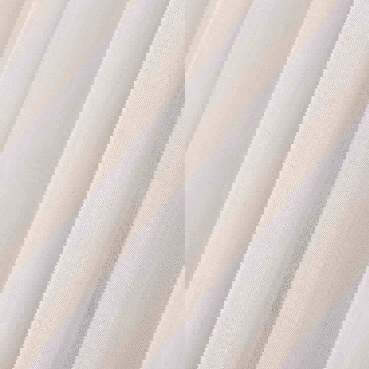 Custom Butterfly Pleated Linen Sheer Curtains - 8 Colors, Adjustable Drapery, Extra Long