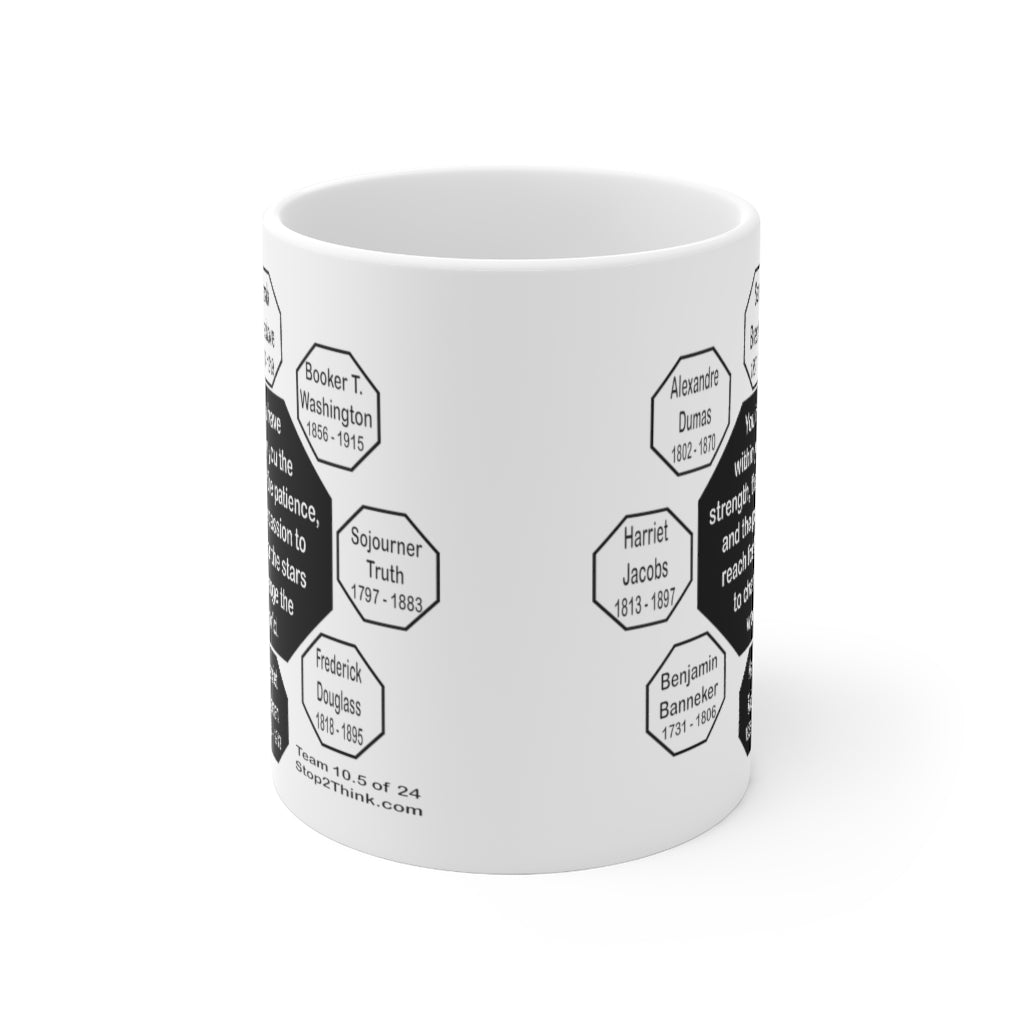 MW-10.5 Harriet Tubman Inspirational Ceramic Mug - 11oz