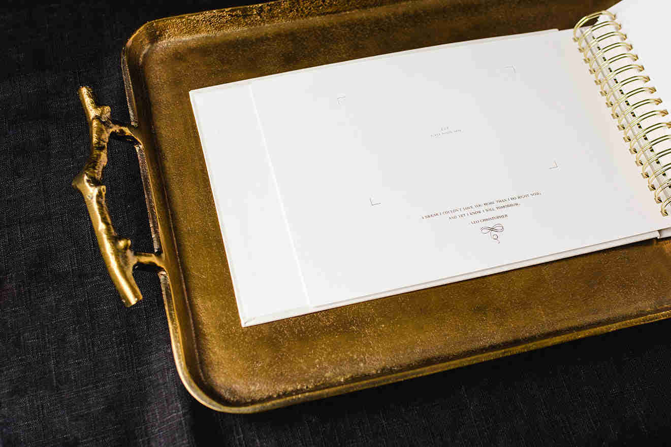 The Best is Yet to Come Wedding Guest Book