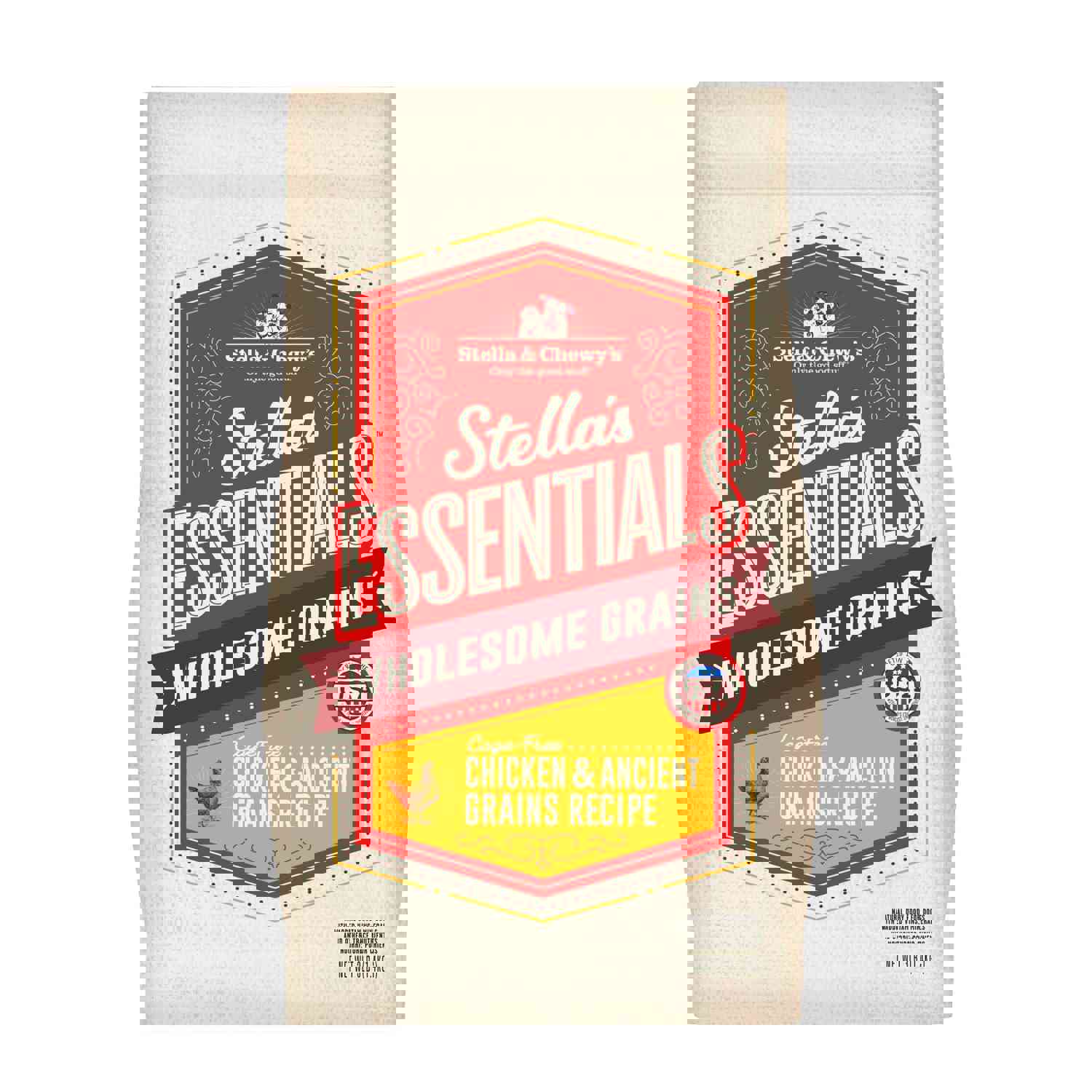 Stella's Essentials - Cage-Free Chicken & Ancient Grains Recipe, Dry Dog Food