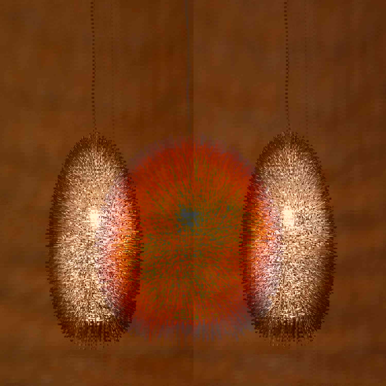 Urchin 1-Lt Pendant - Gold