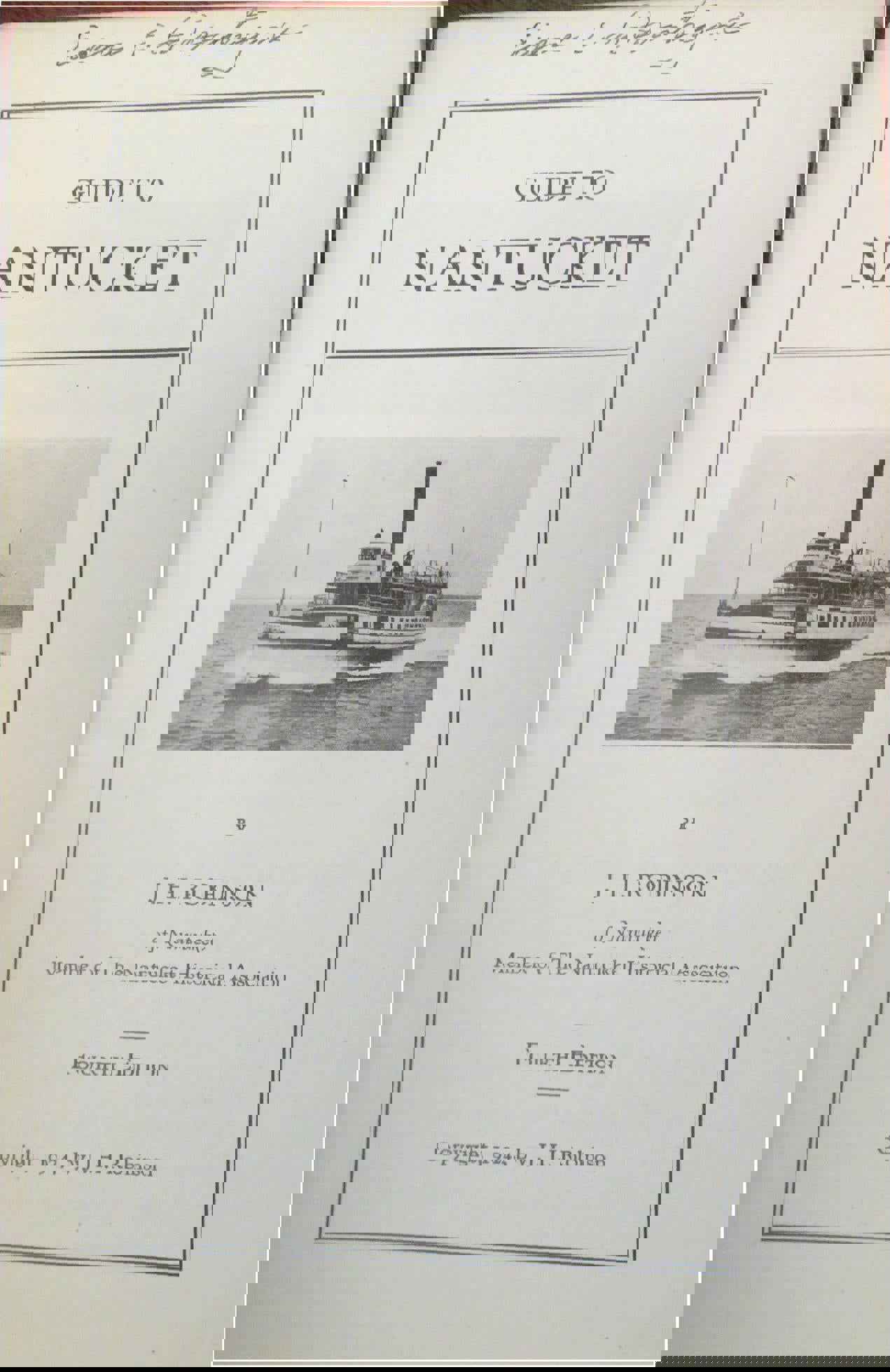 Nantucket Massachusetts Guide Book 1924 - J.H. Robinson Illustrated Local History