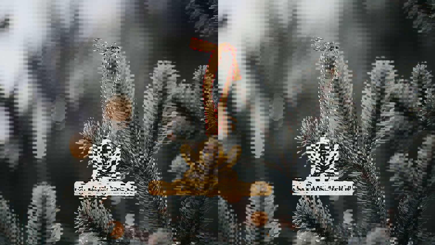 Pirates Life for Me Christmas Ornament - Unique Pirate-Themed Holiday Decoration