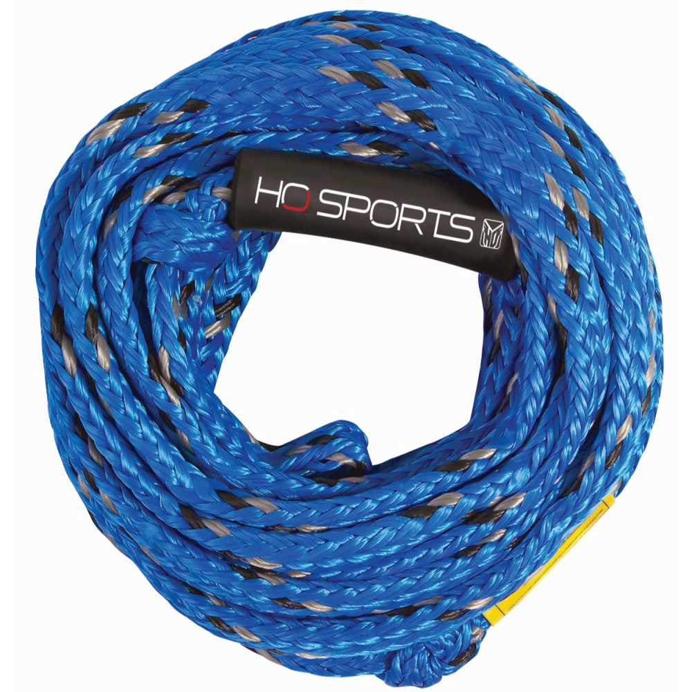 HO Sports 6k Tube Rope - Heavy-Duty 60 Foot Rope for 5-6 Rider Tubes