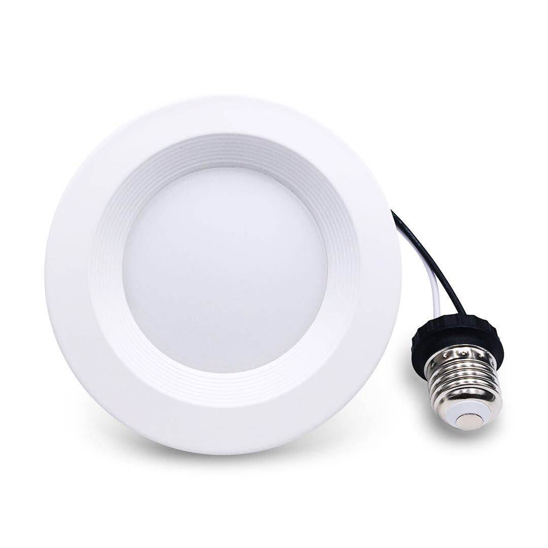 4 Inch Energy Efficient LED Baffle Retrofit Downlights - Wattage and CCT Tunable