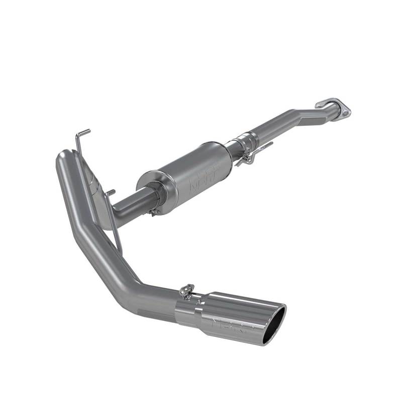 MBRP S5236409 3 Inch Cat Back Exhaust System Single Side Exit T409 Stainless Steel For 11-14 Ford F-150 V6 EcoBoost