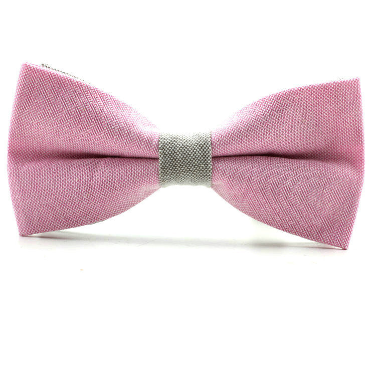 Men's Cotton Bow Tie - Fashionable Tuxedo Accessory