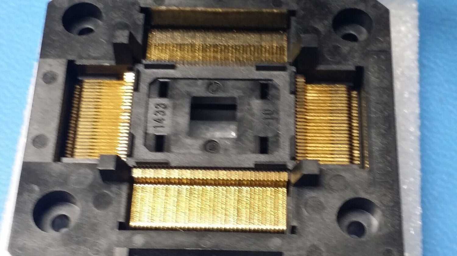 S-QFP-00-128-C2 EMULATION TECHNOLOGY IC TEST SOCKET IC51-1284-14331