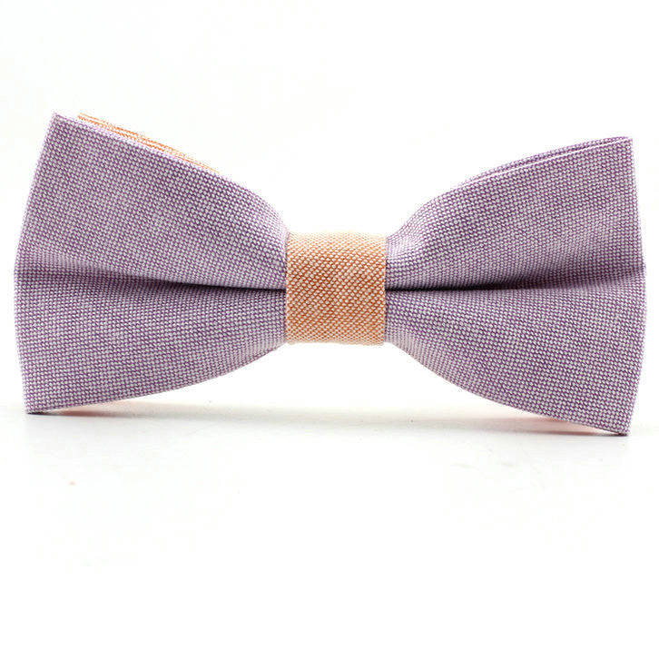 Men's Cotton Bow Tie - Fashionable Tuxedo Accessory