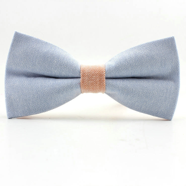 Men's Cotton Bow Tie - Fashionable Tuxedo Accessory