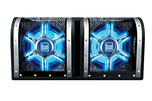 Dual Electronics BP1204 12 inch illumiNITE High Performance Studio Enclosed Car Subwoofer