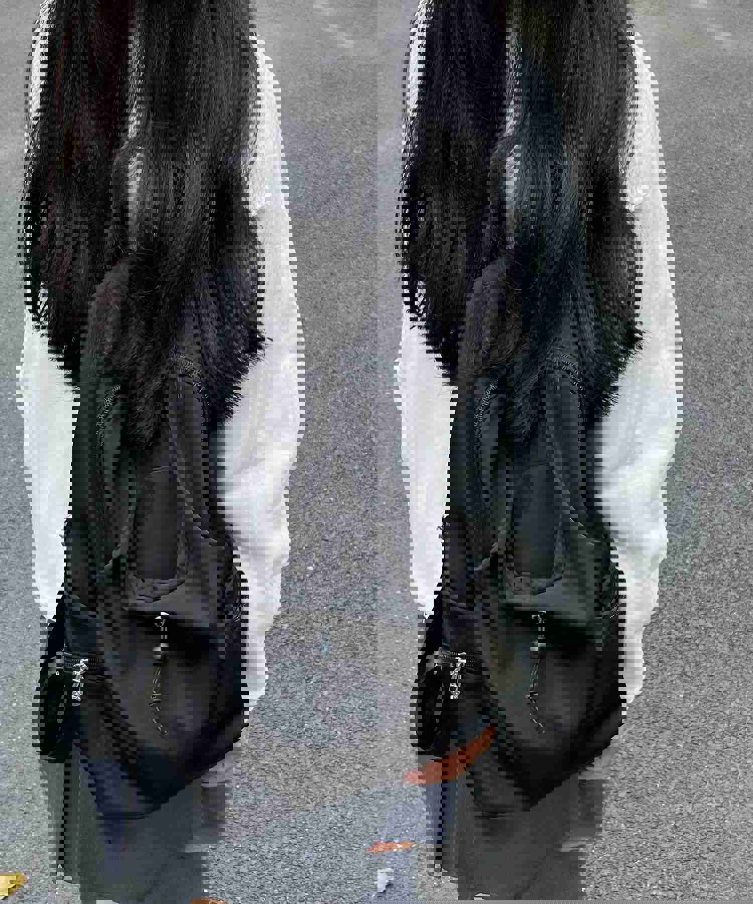 Simple Black Large Capacity Versatile Backpack Bag