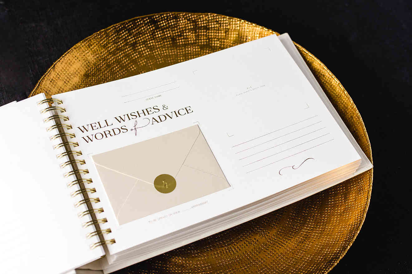 The Best is Yet to Come Wedding Guest Book