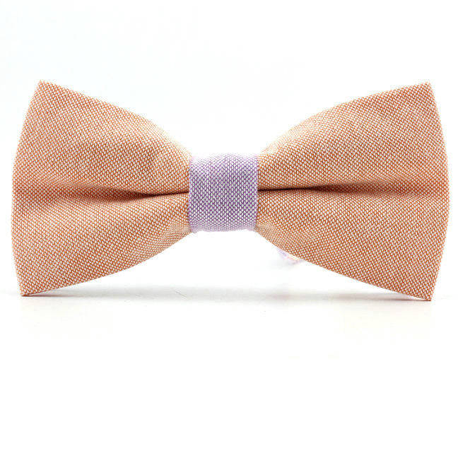 Men's Cotton Bow Tie - Fashionable Tuxedo Accessory
