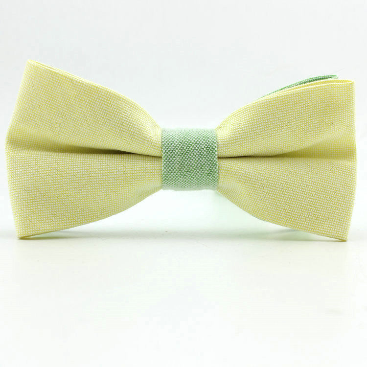 Men's Cotton Bow Tie - Fashionable Tuxedo Accessory
