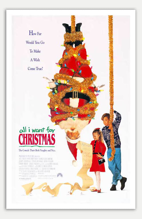 All I Want for Christmas - 11 x 17 Movie Poster (1991 Reprint)