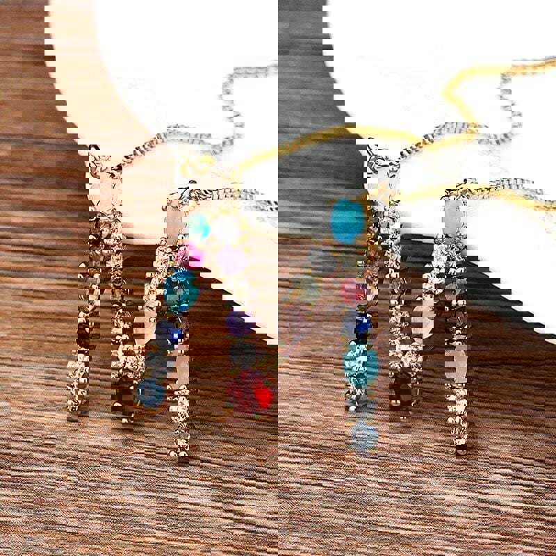 The Rainbow Initial Variety Necklace