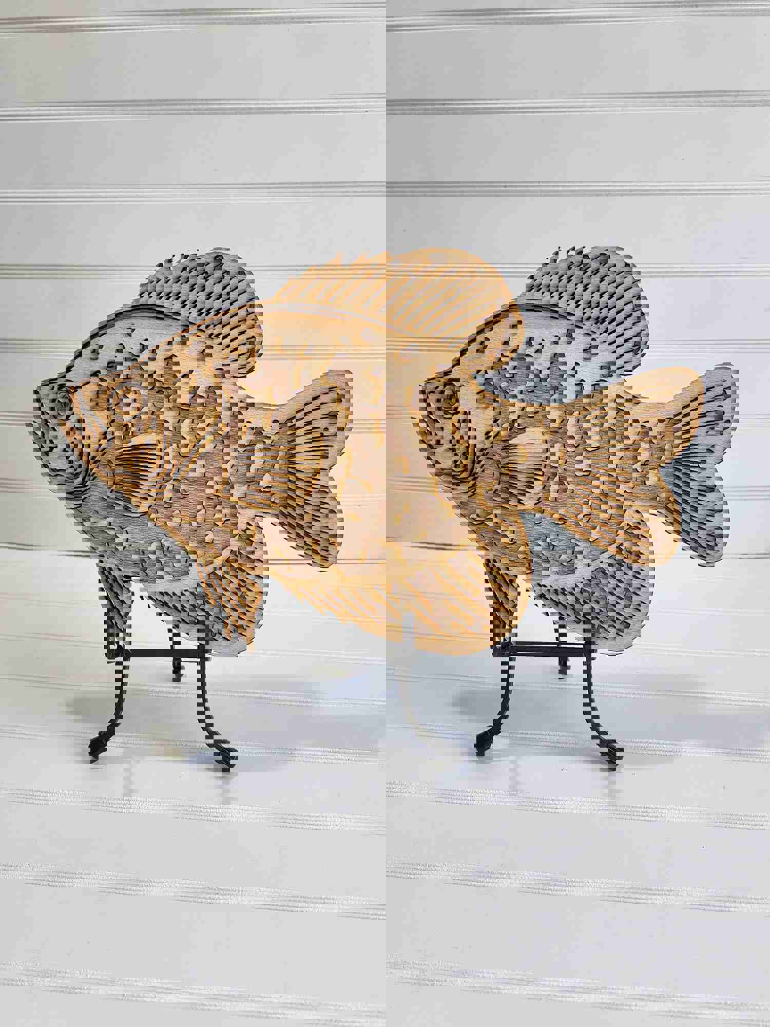 Wooden Crappie Sign - Perfect Gift for Men, Father's Day, Man Cave Decor, Fish Art