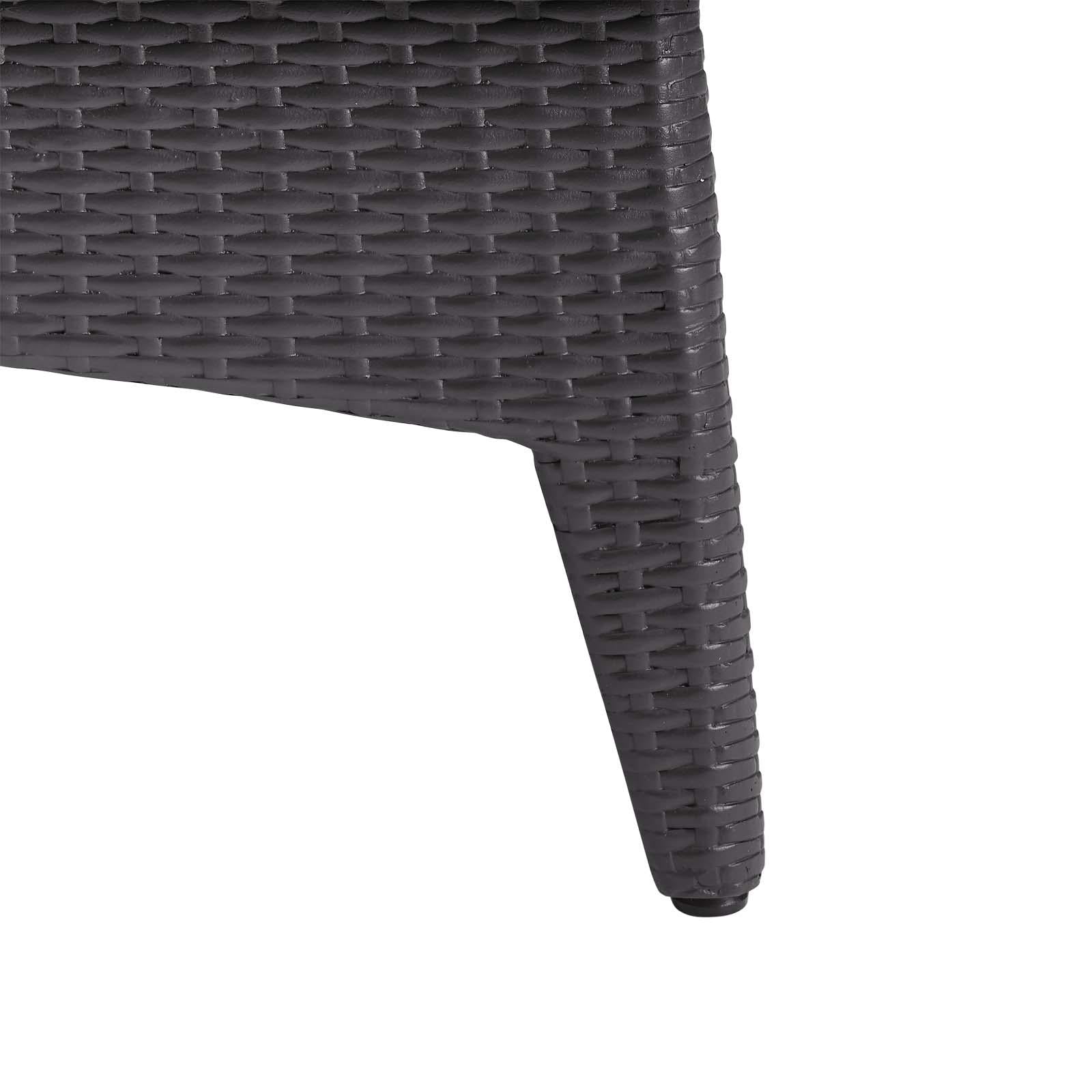 Modway Furniture Modern Splendor 43.5 Rectangle Outdoor Patio Fire Pit Table - EEI-2991