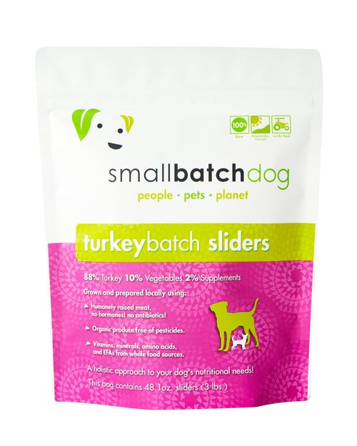 Smallbatch Frozen Raw Dog Food - Turkeybatch