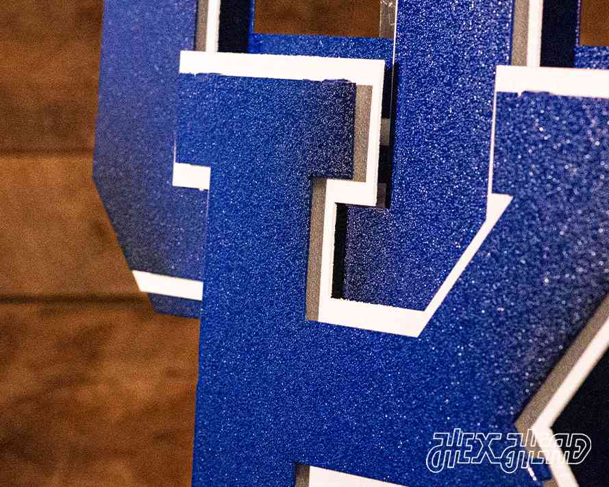 Kentucky Wildcats UK 5 Layer 3D Metal Wall Art