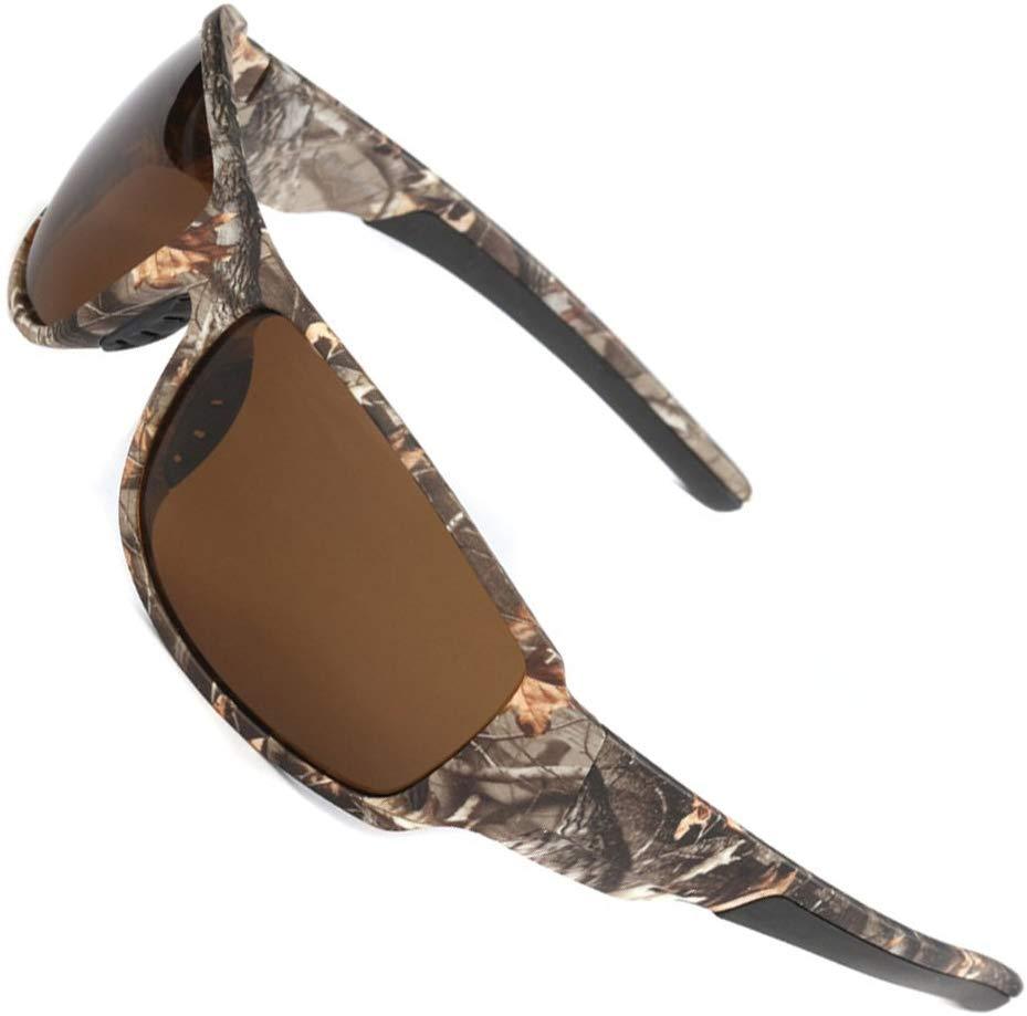 MOTELAN Polarized Outdoor Sports Sunglasses - TR90 Camo Frame for Men & Women