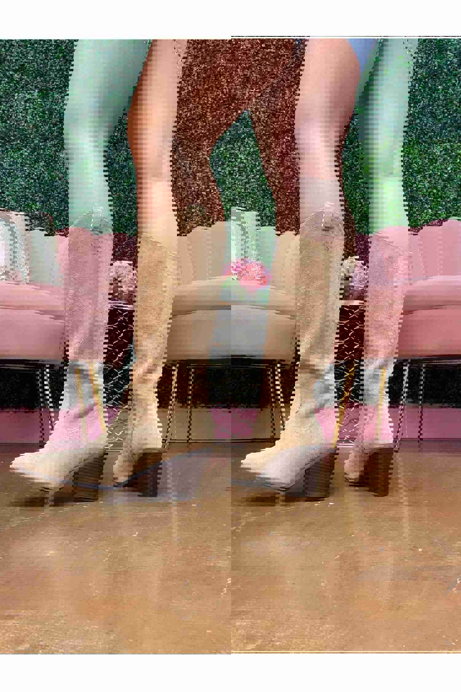 Corkys Howdy Suede Cowgirl Boot