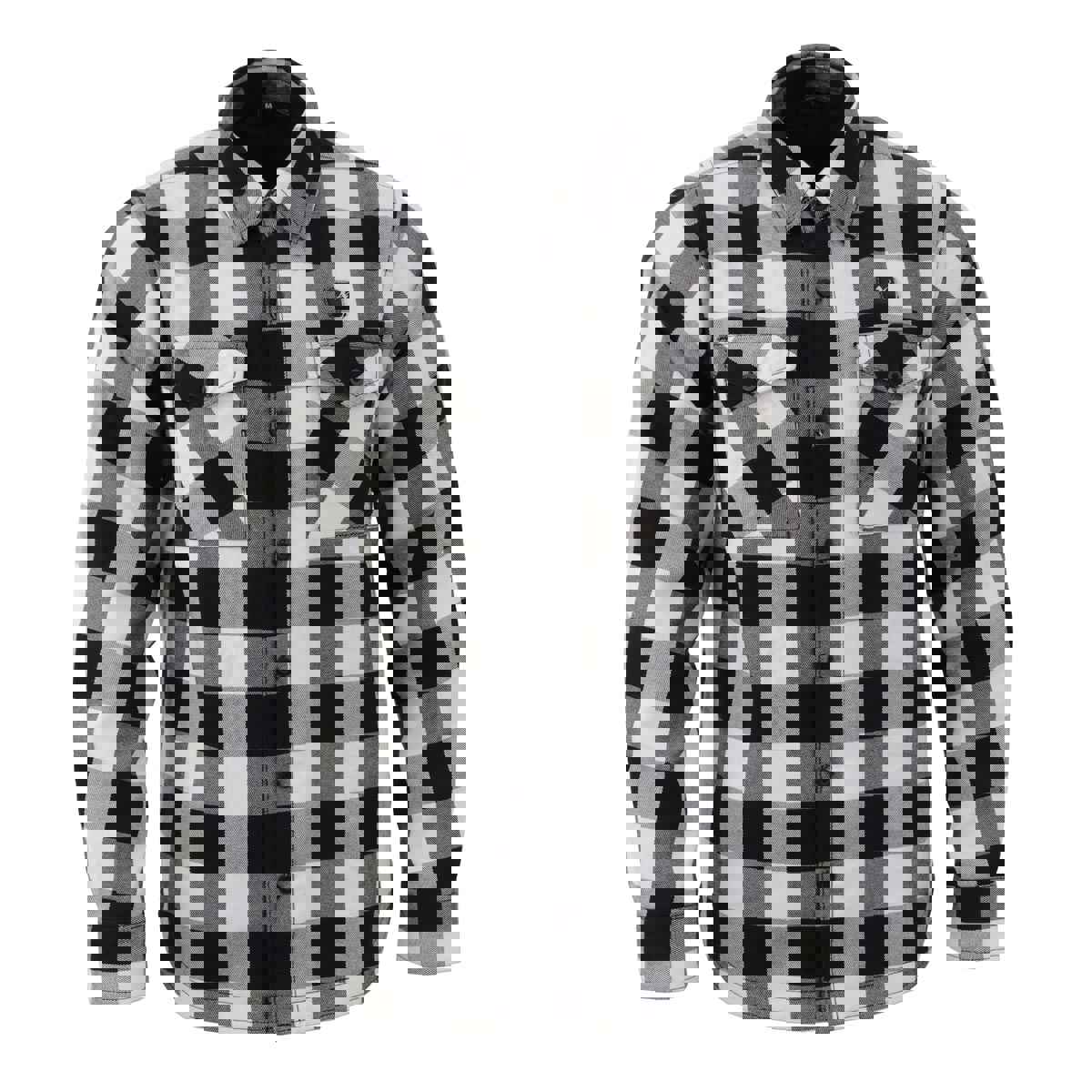 Nexgen Heat NXM1601SET Men's Heated Flannel Shirt for Outdoor Activities