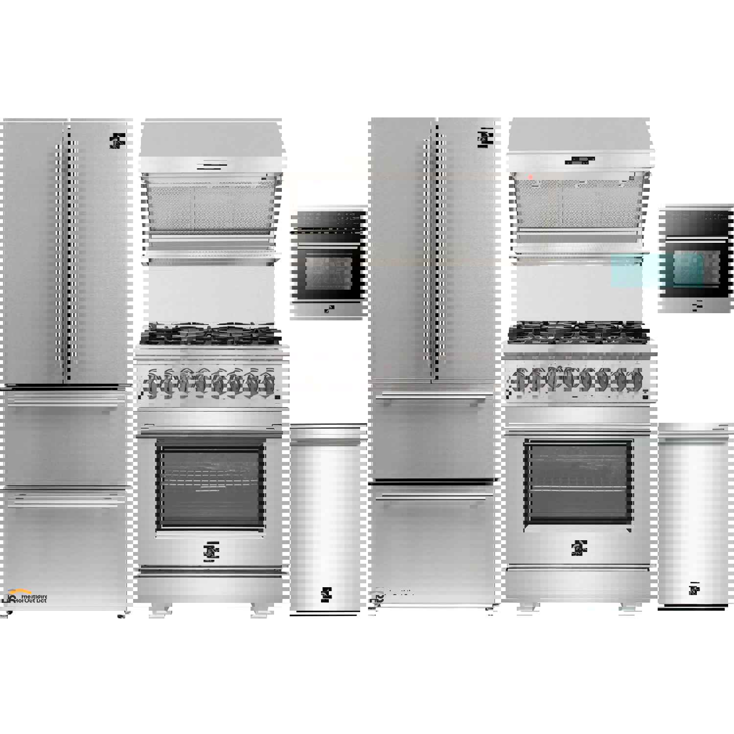 Forno 5-Piece Pro Appliance Package - Stainless Steel Kitchen Bundle