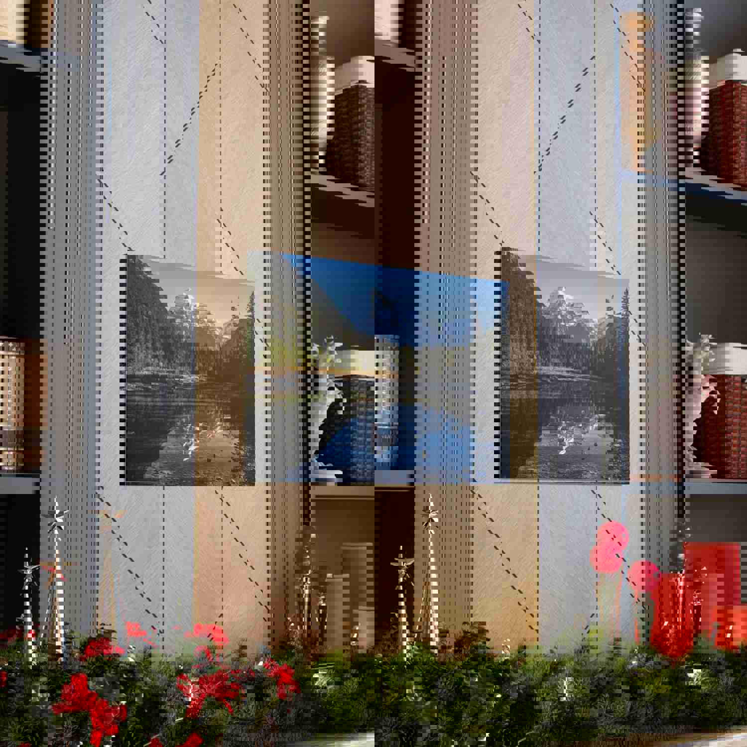 Mystic Forest Mountain Nature Wilderness Photography Canvas Wall Art