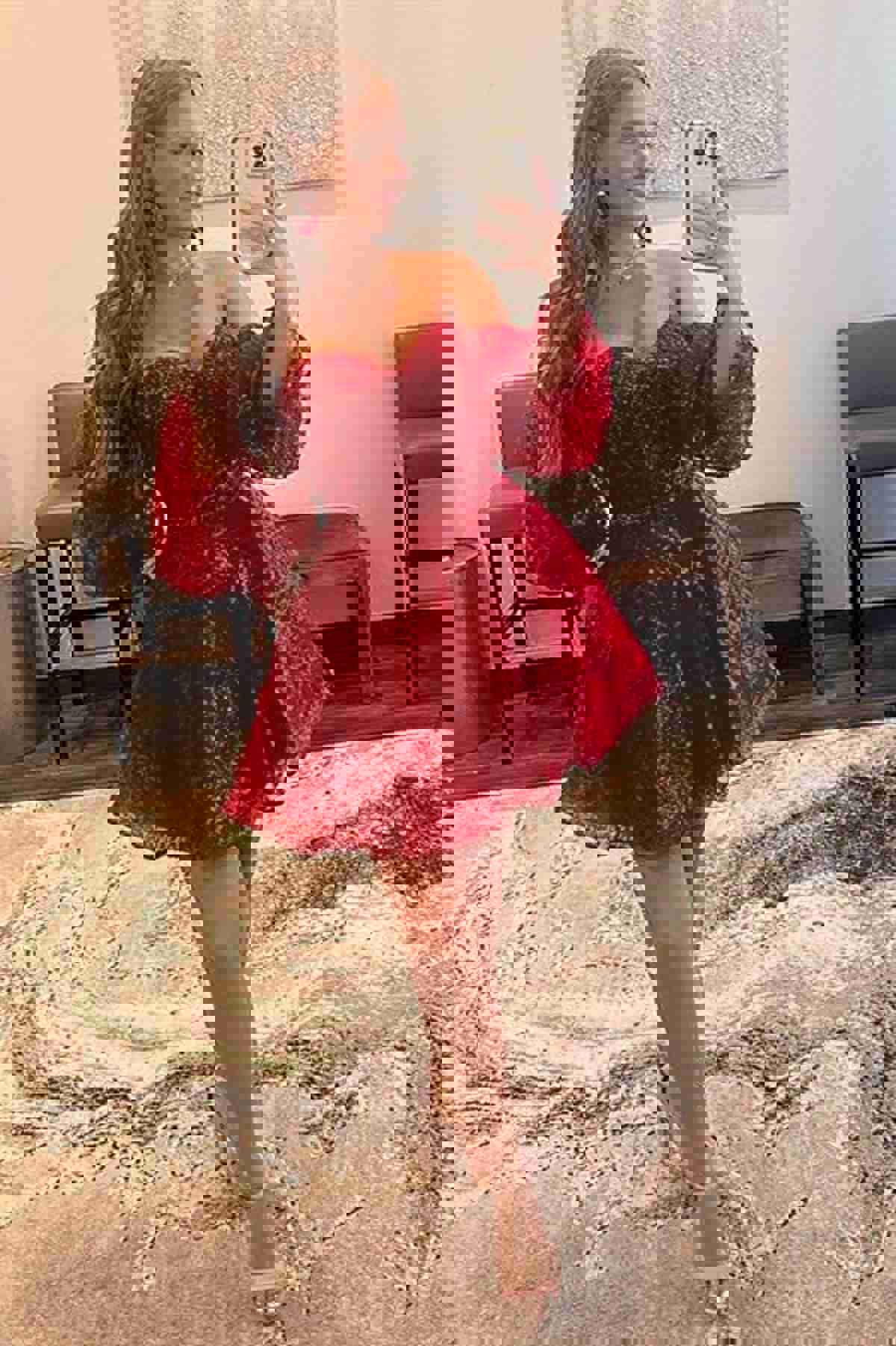 Strapless Long Sleeves Short Burgundy Prom Dresses, Short Wine Red Formal Homecoming Dresses