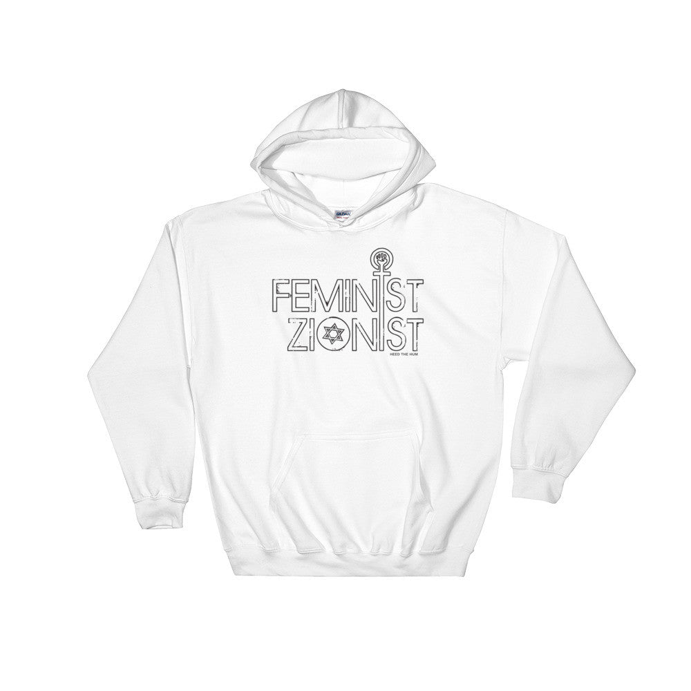 Feminist Zionist Hooded Sweatshirt - Cozy & Inspirational