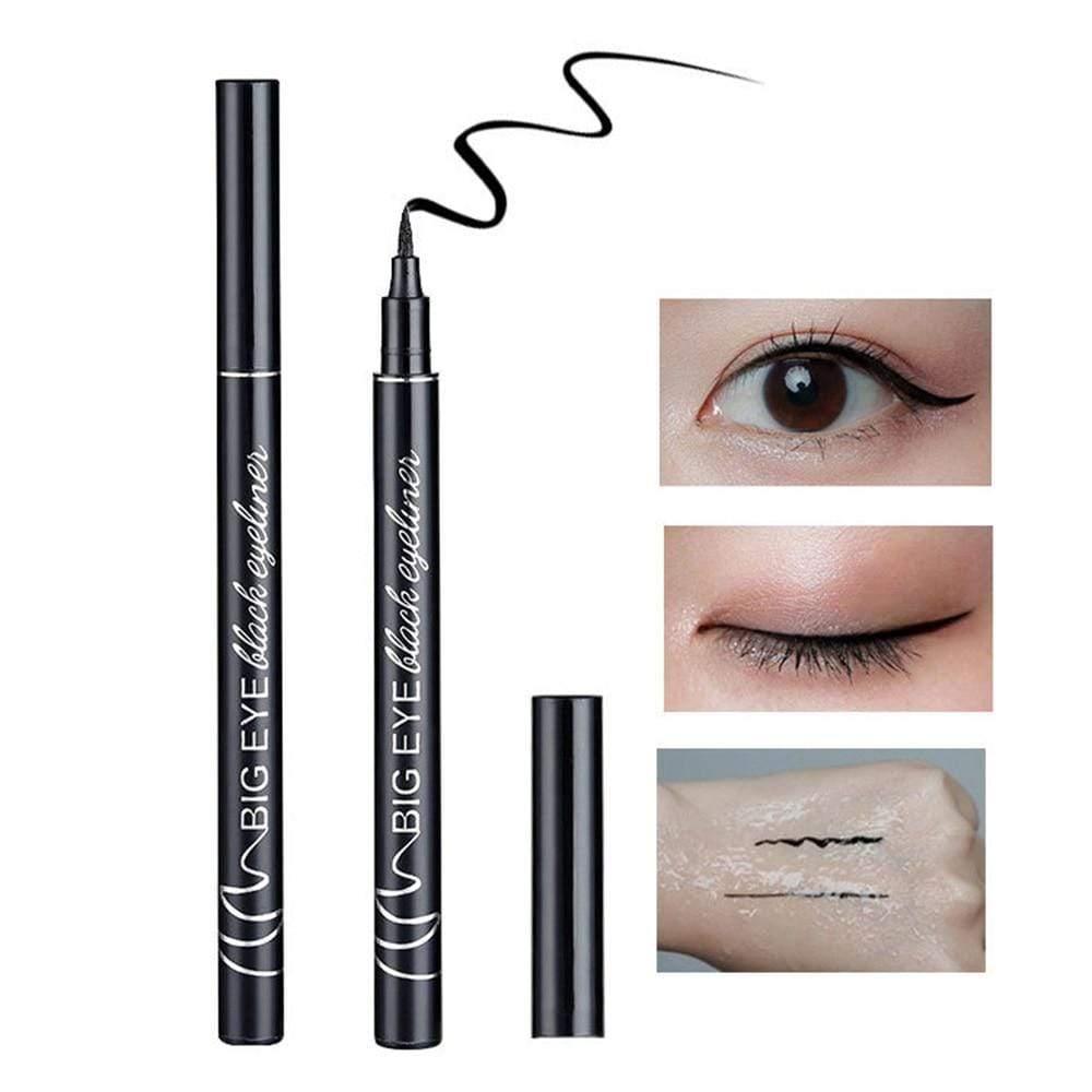 Lasting 36H Waterproof Black Liquid Eyeliner Pencil - Smudge Proof & Long-lasting Makeup Tool