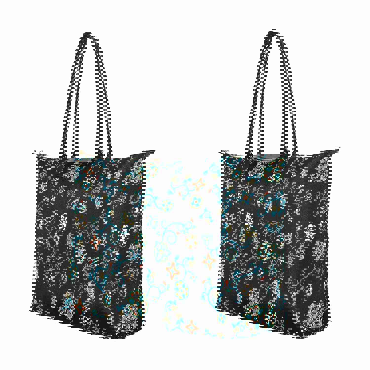 Ocean Bloom Single-Shoulder Lady Handbag