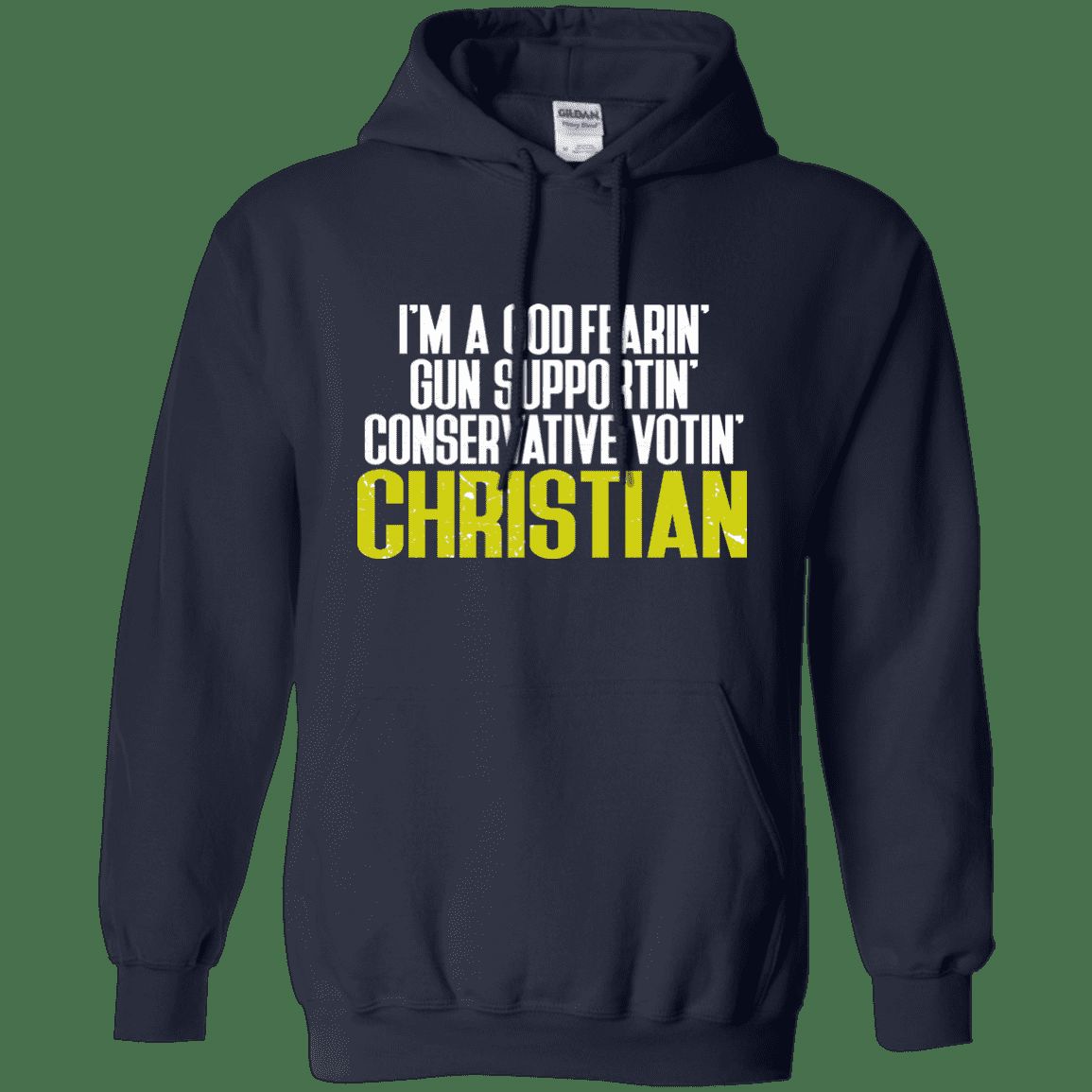God Fearin & Gun Supportin Christian Hoodie