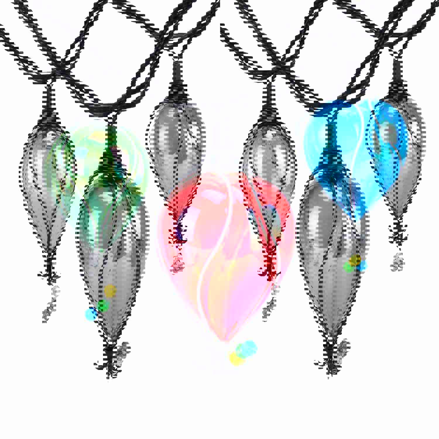 Mainstays 10 Count 7.4 Feet Multi-color Balloon Shape Shatterproof Tear Drop String Lights